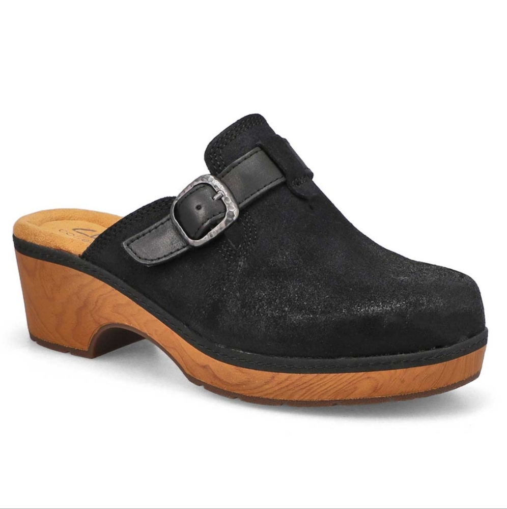 Clarks Paizlee Nora Clogs Black Size 10